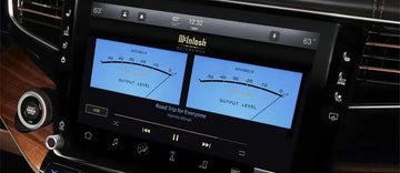 2025 car audio technology trends and innovations featuring modern dashboard displays and advanced sound systems