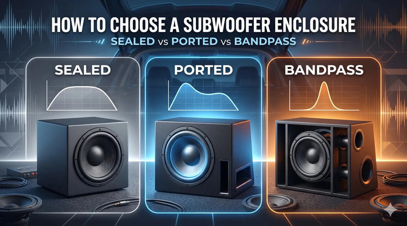 How to Choose a Subwoofer Enclosure: Sealed vs Ported vs Bandpass - Audio Intensity