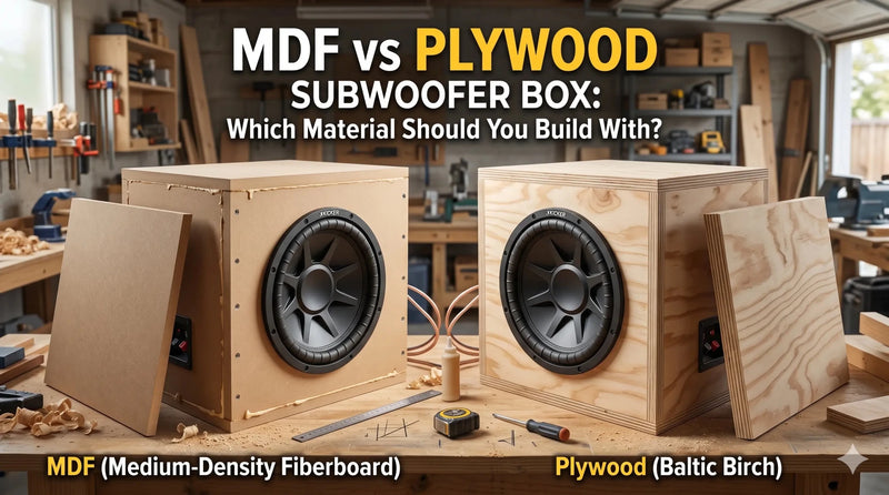 MDF vs Plywood Subwoofer Box: Which Material Should You Build With? - Audio Intensity