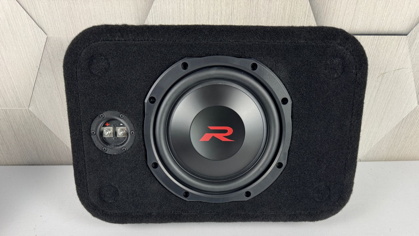 Alpine RSW10D4 Shallow Subwoofer in Proline X Micro Series Enclosure|Proline X|Audio Intensity