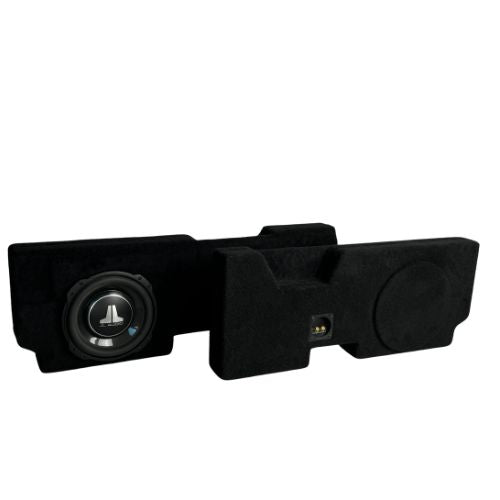 Custom Fit Subwoofer Enclosure for Ford Trucks: Optimal Behind - Seat Sub Box with Passive Radiator (PR Edition)|Proline X|Audio Intensity