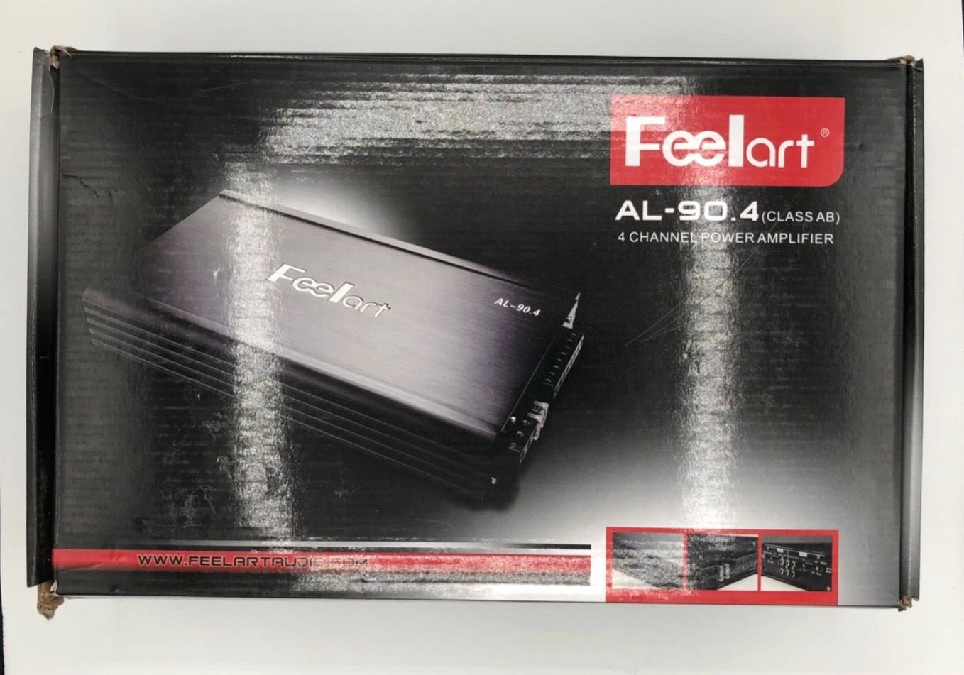 Feelart AL - 90.4 4 Channel Power Amplifier - Feelart Amplifier for car audio systems