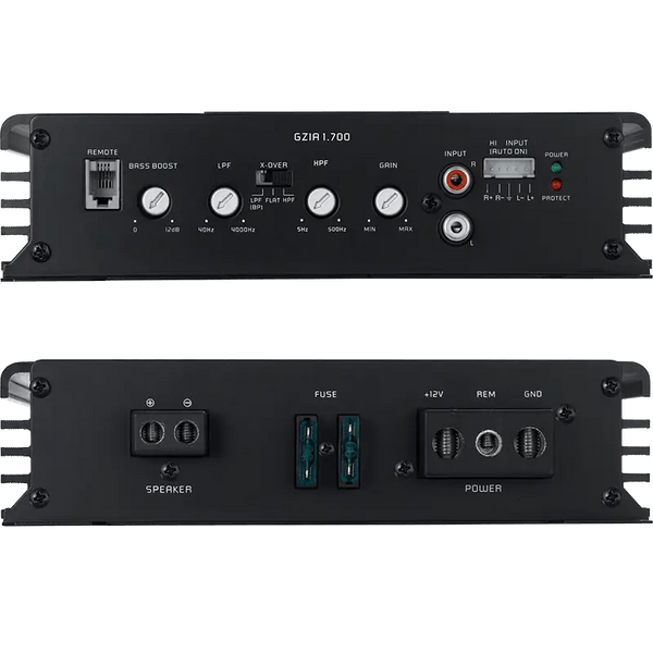 Ground Zero GZIA 1.700 1-Channel High Quality Class AB Amplifier - alternate view