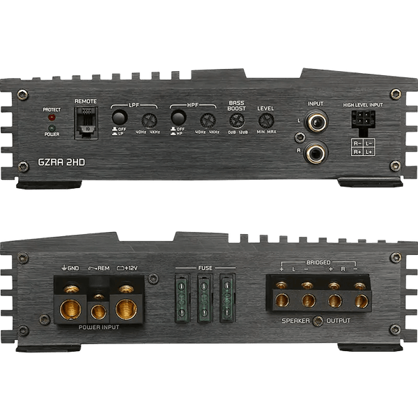 Ground Zero GZRA 2HD 2-Channel High-Performance Class D amplifier - alternate view