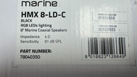 Hertz 8" Marine Coaxial System with LED Lighting - Hertz Coaxial System for car audio systems