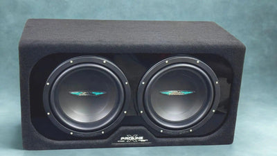 Performance Optimized Dual Sealed 10-inch Enclosure Image Dynamics IDQ 10 - Proline X Subwoofer Enclosures for car audio systems
