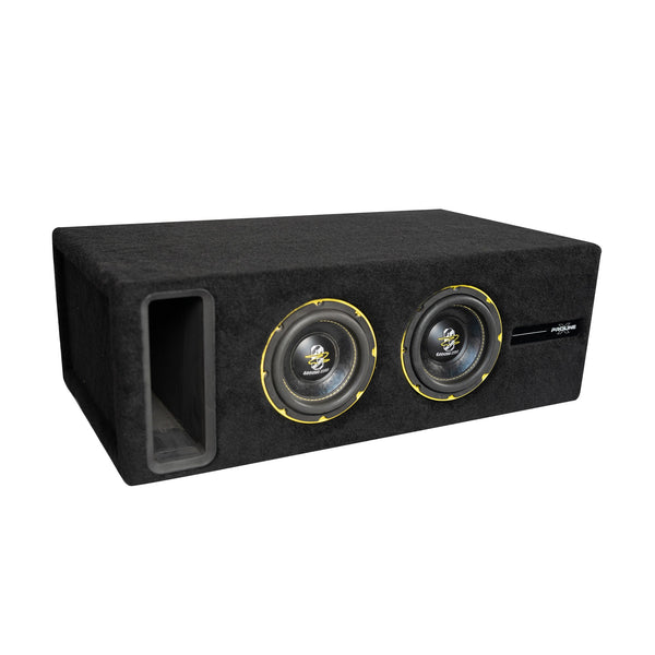 Professional Series Dual 6.5 inch Subwoofer Ported Box - alternate view