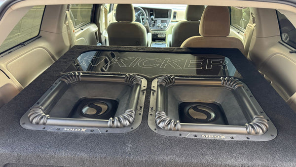 Professional Series Enclosure for Dual Kicker Solo X 18