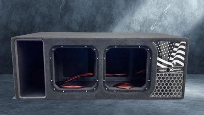 Proline X Enclosure X Series Fits Dual Kicker Solo X 12-inch Subwoofer - Proline X Subwoofer Enclosures for car audio systems