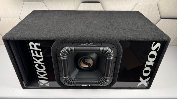 Proline X Professional Series Loaded Subwoofer Box - Kicker SoloX 15 inch - alternate view