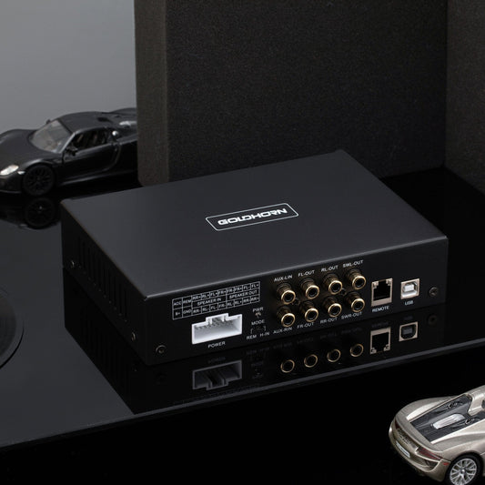 Goldhorn DSPA 206 | 6 Channel DSP / 4 x 50w Amplifier|Goldhorn|Audio Intensity