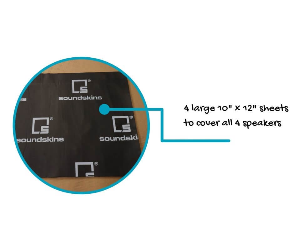 SoundSkins 4 Piece Speaker Kit|SoundSkins|Audio Intensity