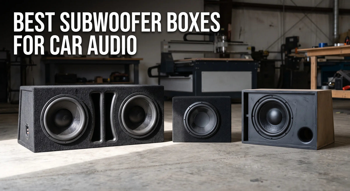 Custom Subwoofer Boxes for Car Audio Systems