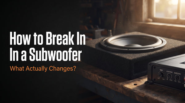 How to Break In a Subwoofer: What Actually Changes?