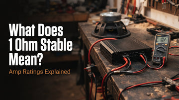 What Does 1 Ohm Stable Mean? Amp Ratings Explained