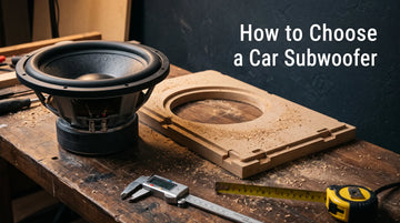 How to Choose a Car Subwoofer: Power, Enclosure, and Xmax