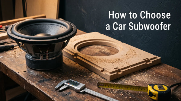 How to Choose a Car Subwoofer: Power, Enclosure, and Xmax