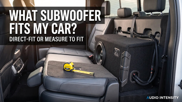What Subwoofer Fits My Car? The Fitment Guide