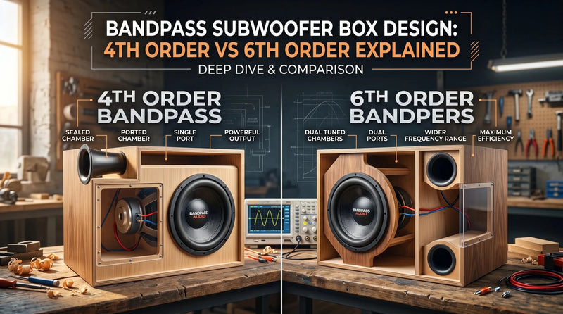 Bandpass Subwoofer Box Design: 4th Order vs 6th Order Explained - Audio Intensity