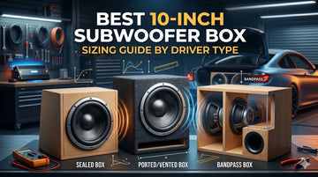 Best 10-Inch Subwoofer Box: Sizing Guide by Driver Type - Audio Intensity