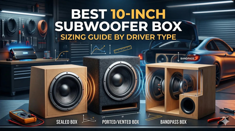 Best 10-Inch Subwoofer Box: Sizing Guide by Driver Type - Audio Intensity