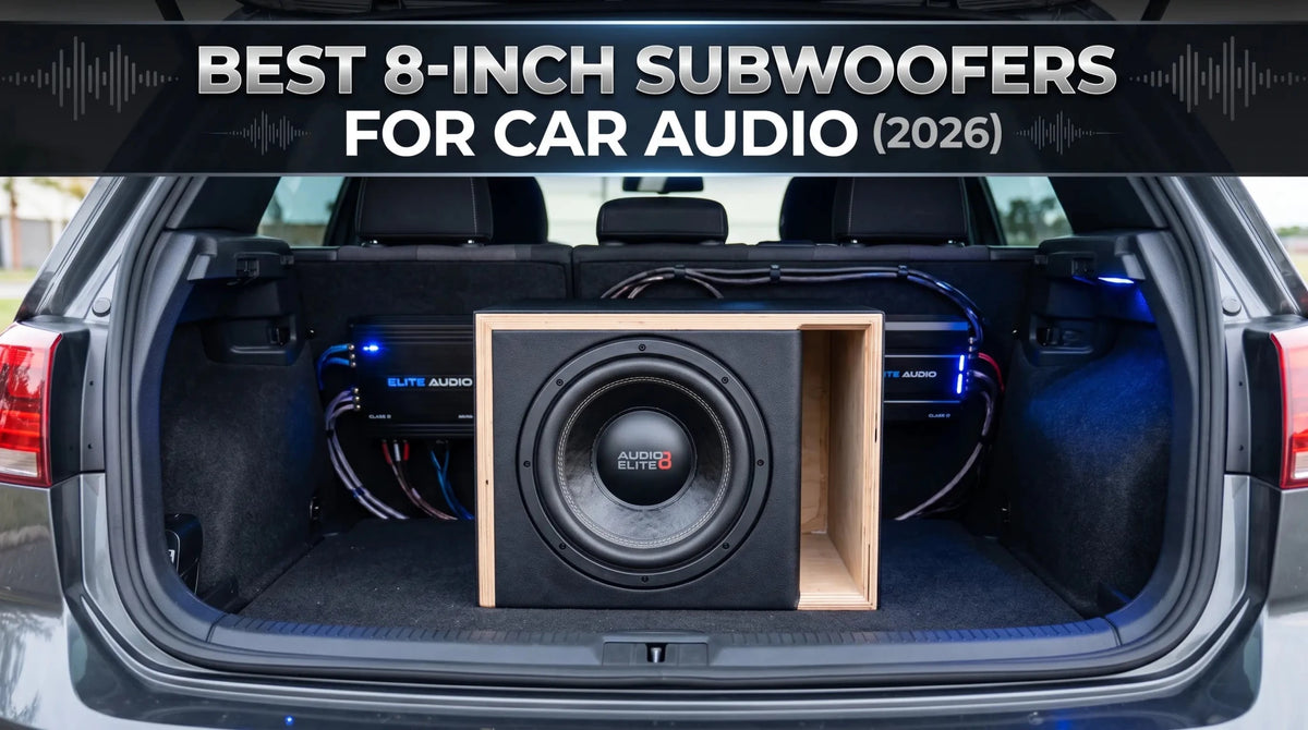 Best 8-Inch Subwoofers for Car Audio (2026)