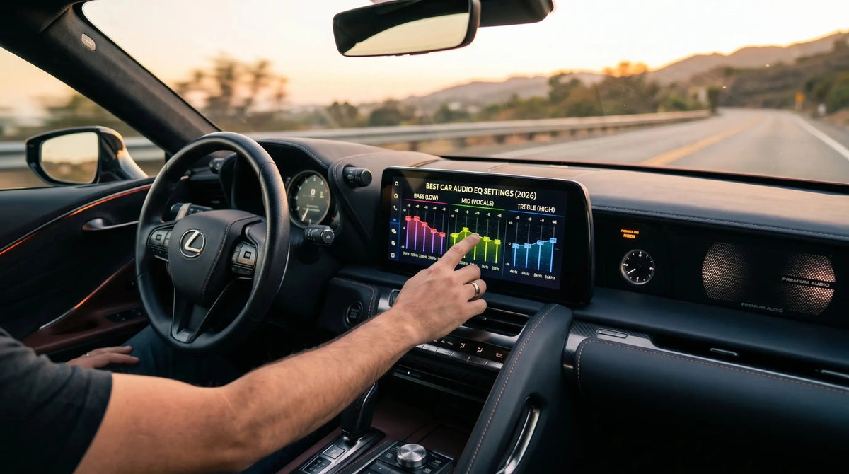Best Car Audio EQ Settings (2026): Bass, Mid & Treble Guide