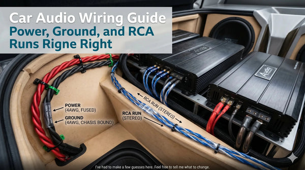 Car Audio Wiring Guide: Power, Ground, and RCA Runs Done Right - Audio Intensity