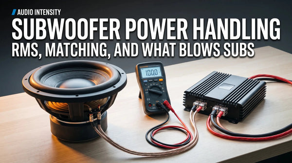 Car Subwoofer Power Handling: RMS, Matching, and What Blows Subs - Audio Intensity