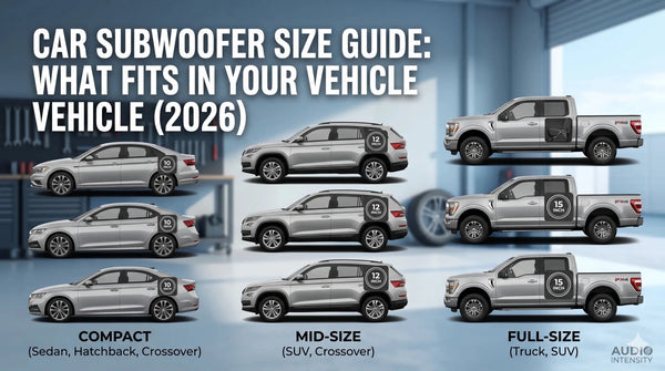Car Subwoofer Size Guide: What Fits in Your Vehicle (2026) - Audio Intensity