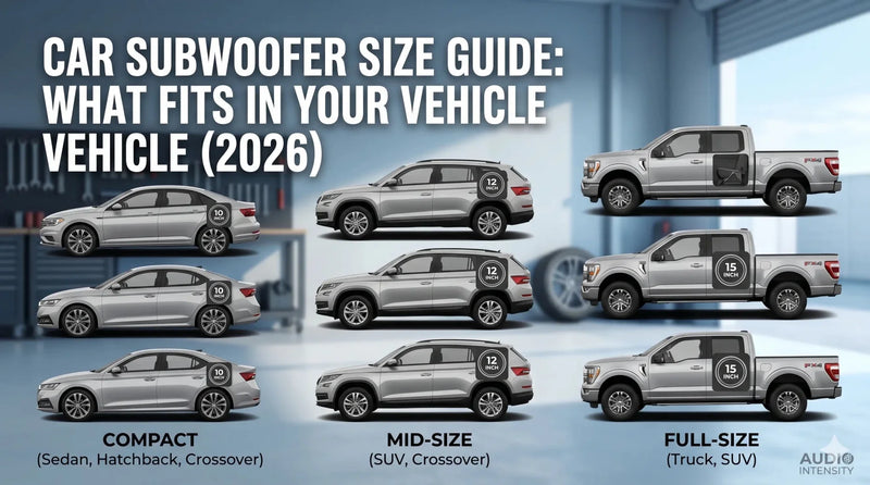 Car Subwoofer Size Guide: What Fits in Your Vehicle (2026) - Audio Intensity