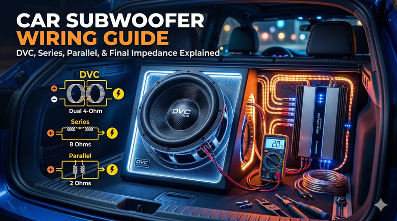 Car Subwoofer Wiring Guide: DVC, Series, Parallel, and Final Impedance Explained - Audio Intensity