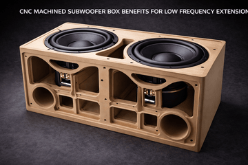 CNC machined subwoofer box benefits for low frequency extension: An Expert Technical Guide - Audio Intensity