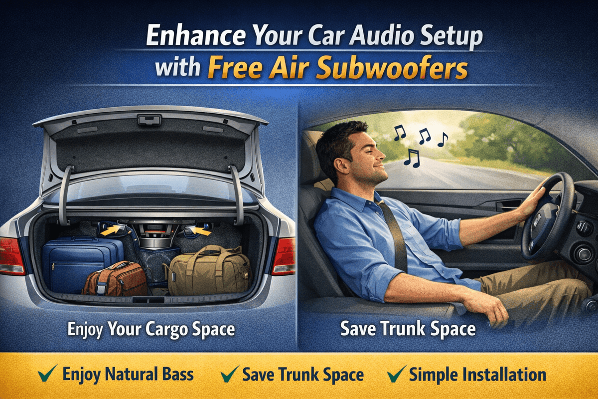 Enhance Your Car Audio Setup with Free Air Subwoofers