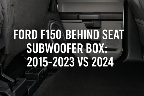 Ford-F150-Behind-Seat-Subwoofer-Box-2015-2023-vs-2024-Current-Fitment-Design-and-Performance-Differences Audio Intensity