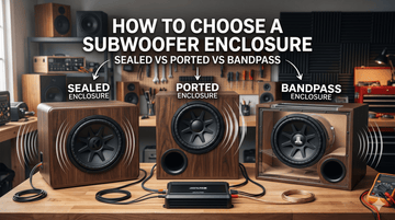 How to Choose a Subwoofer Enclosure (Sealed vs Ported vs Bandpass) - Audio Intensity