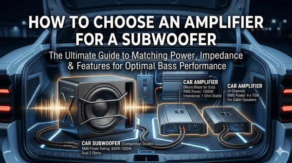 How to Choose an Amplifier for a Subwoofer - Audio Intensity