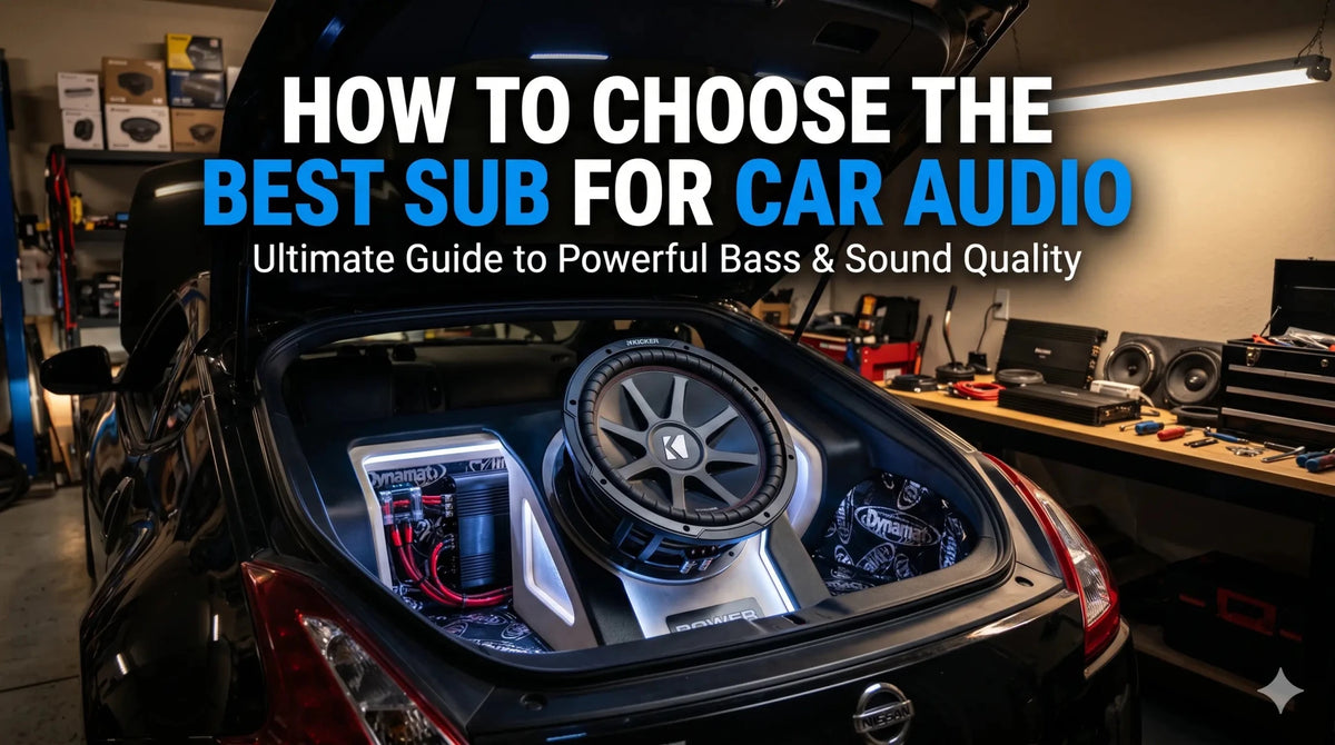 How to Choose the Best Sub for Car Audio