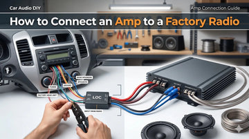 How to Connect an Amp to a Factory Radio - Audio Intensity