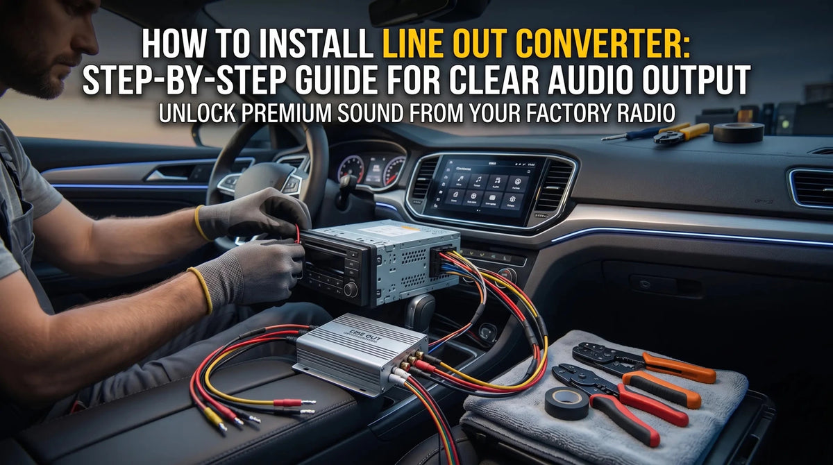 How to Install Line Out Converter: Step‑by‑Step Guide for Clear Audio Output