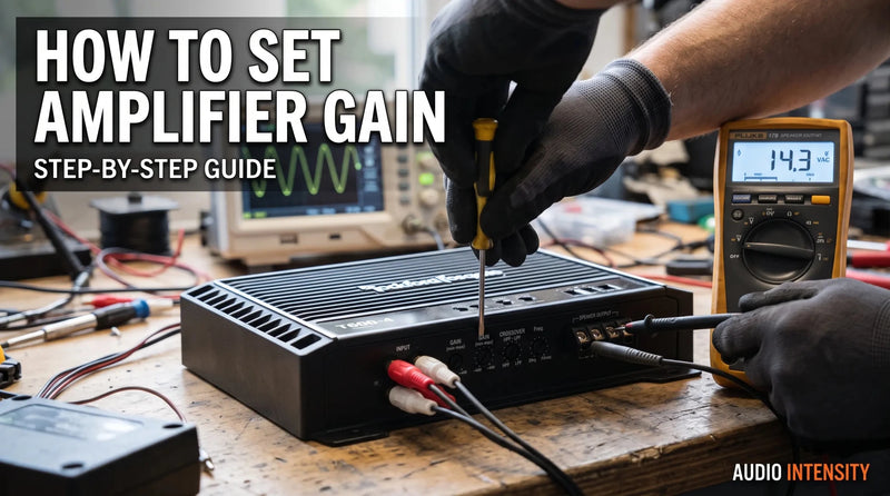 How to Set Amplifier Gain: A Practical Step-by-Step Guide - Audio Intensity