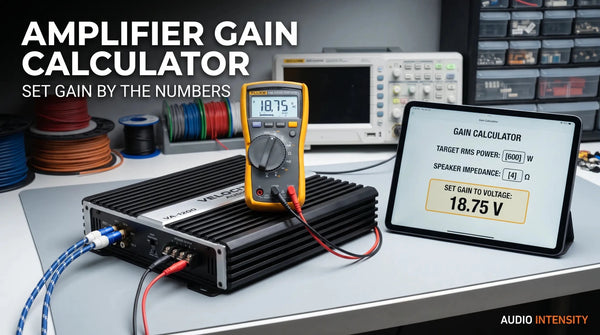 How to Use a Car Audio Amplifier Gain Calculator - Audio Intensity