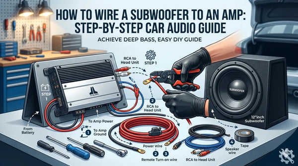 How to Wire a Subwoofer to an Amp: Step‑by‑Step Car Audio Guide - Audio Intensity