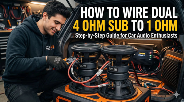 How to Wire Dual 4 Ohm Sub to 1 Ohm: Step-by-Step Guide for Car Audio Enthusiasts - Audio Intensity