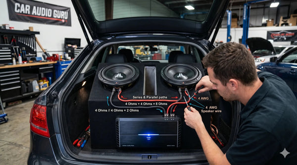 How to Wire Two Subs to One Amp - Audio Intensity