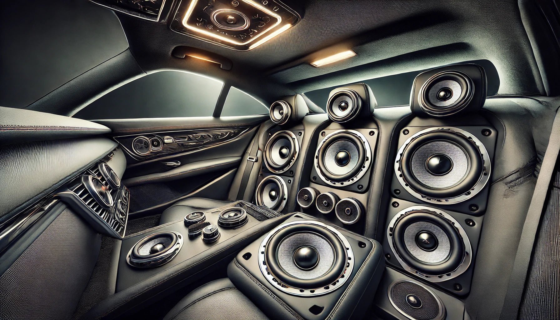 High end car stereo speakers shops