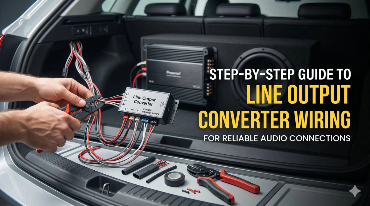Step-by-Step Guide to Line Output Converter Wiring for Reliable Audio Connections