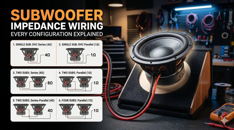 Subwoofer Impedance Wiring: Every Configuration Explained - Audio Intensity