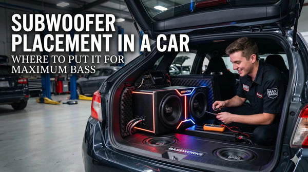 Subwoofer Placement in a Car: Where to Put It for Maximum Bass - Audio Intensity