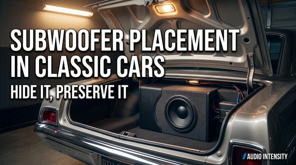 Subwoofer Placement in Classic Cars: The Ultimate Guide - Audio Intensity